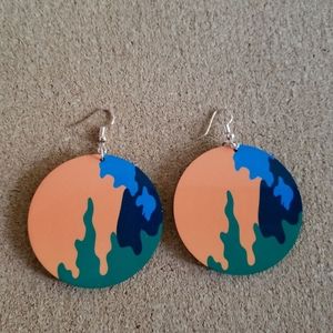 Camouflage Earrings